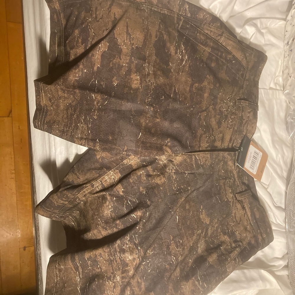 The north face camo shorts